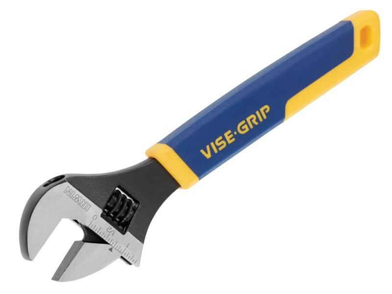 Vise-Grip 10505490 Adjustable Wrench Pull Resistant Chrome Vanadium Steel Chrome Plated 31 mm