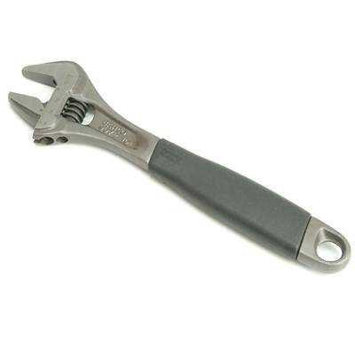 Bahco BAH9071 Adjustable Wrench 15° Thermoplastic Grip Alloy Steel Black Finish 27 mm