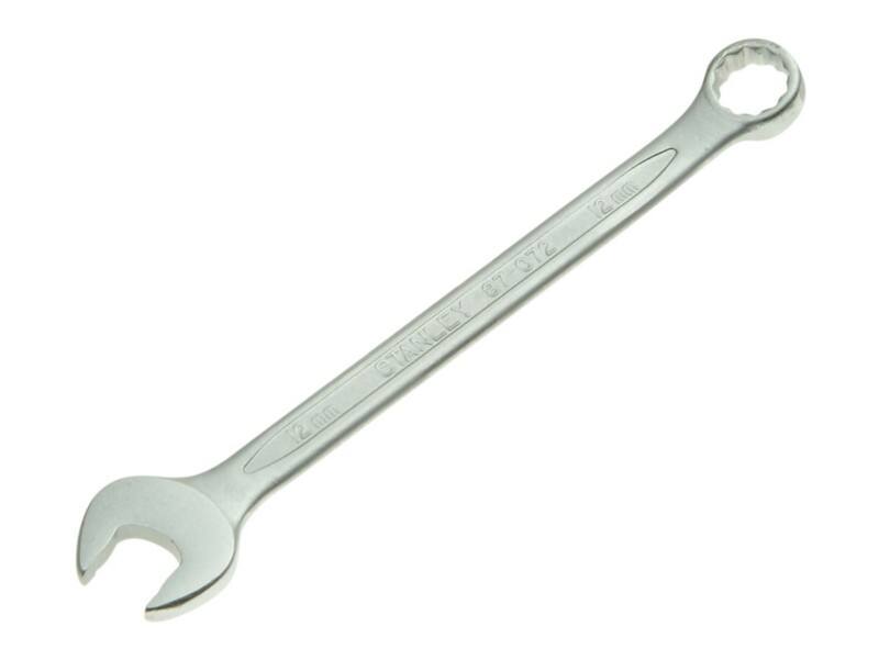 Stanley STA487086 Spanner 12 Point 15° Chrome Vanadium Steel Nickel Chrome 26 mm