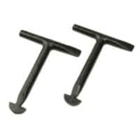 MONUMENT 1010L Manhole Keys Pack T-Shape Steel Pack of 2