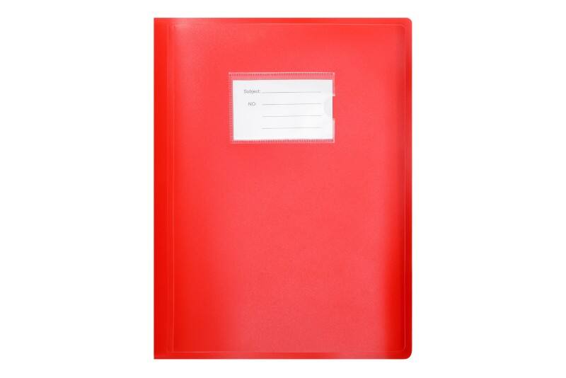 ARPAN Display Book A4 Red 104 Pockets