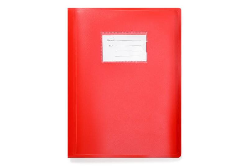 ARPAN Display Book A4 Red 62 Pockets