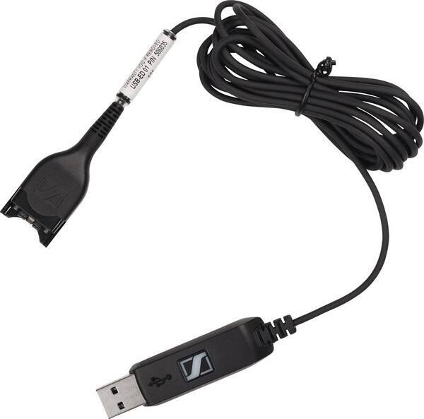 EPOS SENNHEISER Wired Headset Cable USB No Mono ED 01 Black