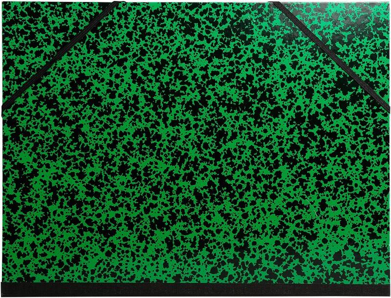 Exacompta Art Folder 541100E Cardboard 260mm x 330mm Green Pack of 10