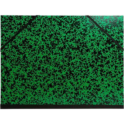 Exacompta Art Folder 541100E Cardboard 260mm x 330mm Green Pack of 10
