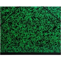 Exacompta Art Folder 541200E Cardboard 280mm x 380mm Green Pack of 10