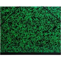 Exacompta Art Folder 541200E Cardboard 280mm x 380mm Green Pack of 10