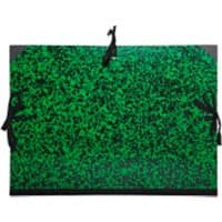 Exacompta Art Folder 531100E Cardboard 260mm x 330mm Green Pack of 10