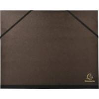 Exacompta Art Folder 547100E Cardboard 260mm x 330mm Black Pack of 10