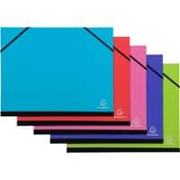 Exacompta Art Folder 25629E Cardboard A4 Assorted Pack of 5