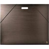 Exacompta Art Folder 548900E Cardboard 590mm x 720mm Black Pack of 5