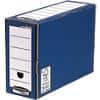 Bankers Box Premium Heavy-Duty FastFoldTransfer File Blue - Pack of 10