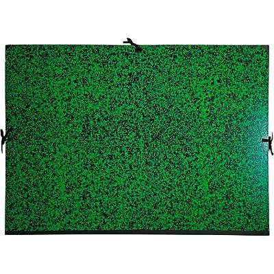 Exacompta Art Folder 532800E Cardboard 520mm x 720mm Green Pack of 5
