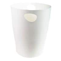 Exacompta Waste Paper Bin EcoBin 15L 26.3 x 26.3 x 33.5 cm White Pack of 8