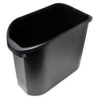 Exacompta Topline Waste Bin 26 L Black