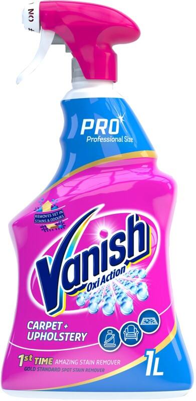 Vanish Stain Remover Carpet Cleaner 1L Oxi Action