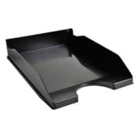 Exacompta Letter Tray 123014D EcoTray Black Pack of 10