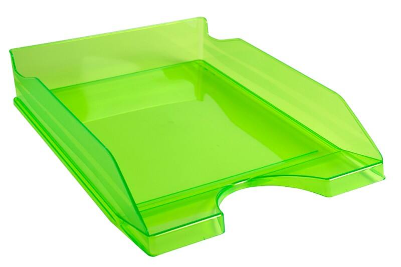 Exacompta Letter Tray 12397D EcoTray Apple Green Pack of 10