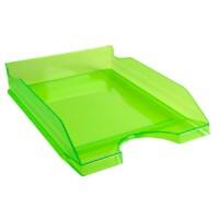 Exacompta Letter Tray 12397D EcoTray Apple Green Pack of 10