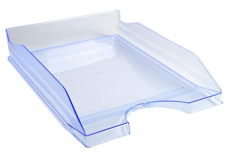 Exacompta Letter Tray 12310D EcoTray Ice Blue Pack of 10