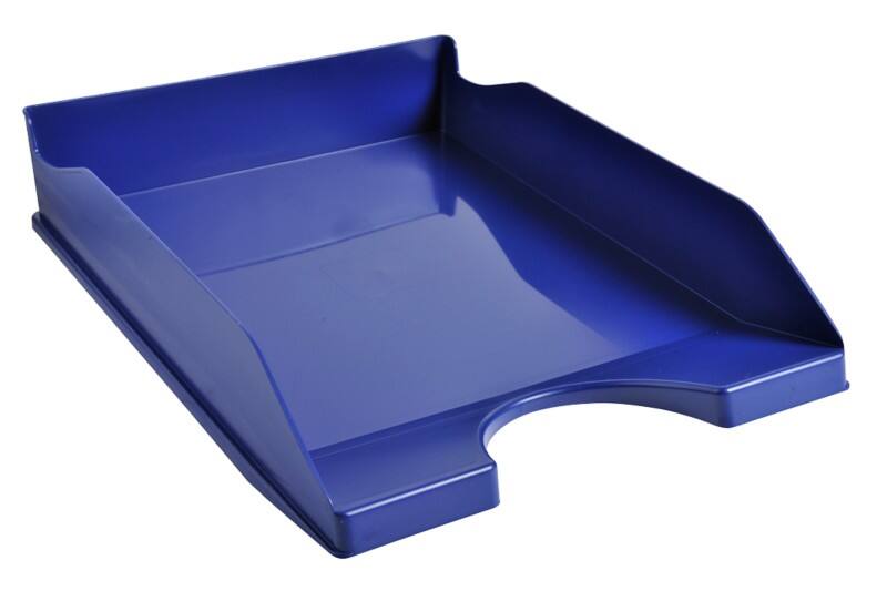 Exacompta Letter Tray 123104D EcoTray Night Blue Pack of 10