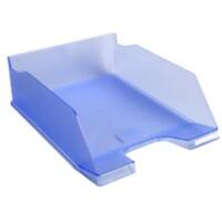 Exacompta Letter Tray Maxi Combo Ice Blue Translucent Pack of 4
