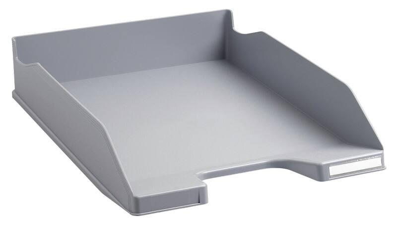 Exacompta Letter Tray Combo Midi Stone Grey Pack of 6