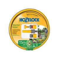Hozelock Starter Hose Starter Set 15m 12.5mm (1/2in) Diameter