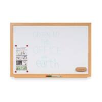 Bi-Office Earth Whiteboard Wall Mounted Magnetic Ceramic Single 90 (W) x 60 (H) cm