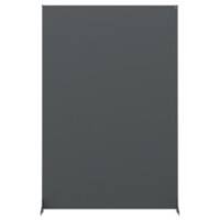 Nobo Freestanding Room Divider Screen Impression Pro 1200 x 1800 x 300mm Felt, Metal Grey