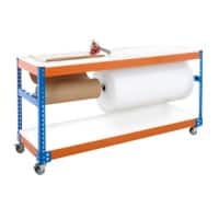 Bigdug Packing Workbench Big400 Steel Chipboard 300 kg Blue and Orange 920 x 1220 x 610