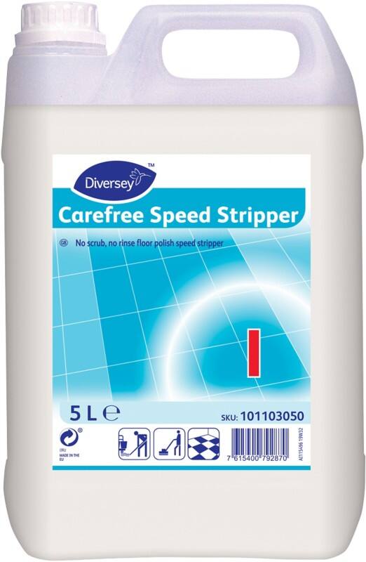 Carefree Remove Polish and Undesired Finishes Floor Stripper 5L Carefree Speed