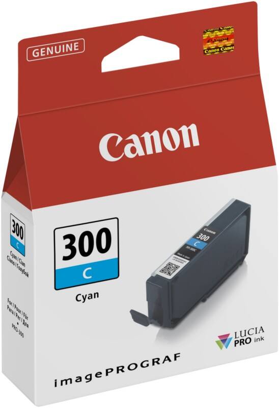 Canon PFI-300 Original Ink Cartridge Cyan