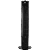 igenix Tower Fan 40 W 29 inch Black 1 Speed Setting 22 x 22 x 79 cm