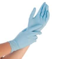 Click 2000 Disposable Gloves Powder Free Nitrile 50B Size L Blue Pack of 100