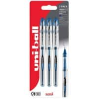 uni-ball Vision Elite UB-200 Rollerball Pen 0.6 mm Blue Pack of 3