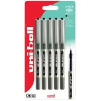 uni-ball Eye UB-157 Rollerball Pen 0.5 mm Black Pack of 5