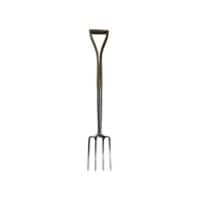 Faithfull Prestige Stainless Steel Digging Fork Ash Handle