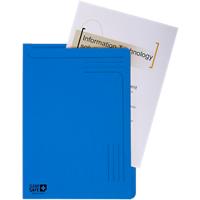 Exacompta Slip File 48122E CleanSafe A4 Blue Card Pack of 5