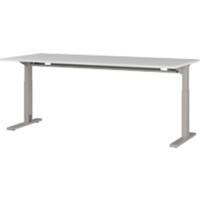 Germania Height Adjustable Desk 4253 - 583 GW - PROFI 2.0 Light Grey, Silver Workspace 180 x 800 x 700 - 810 mm
