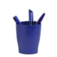 Exacompta Pen Pot 676104D Classic Polysterene 95 x 80 x 60 mm Night Blue Pack of 10