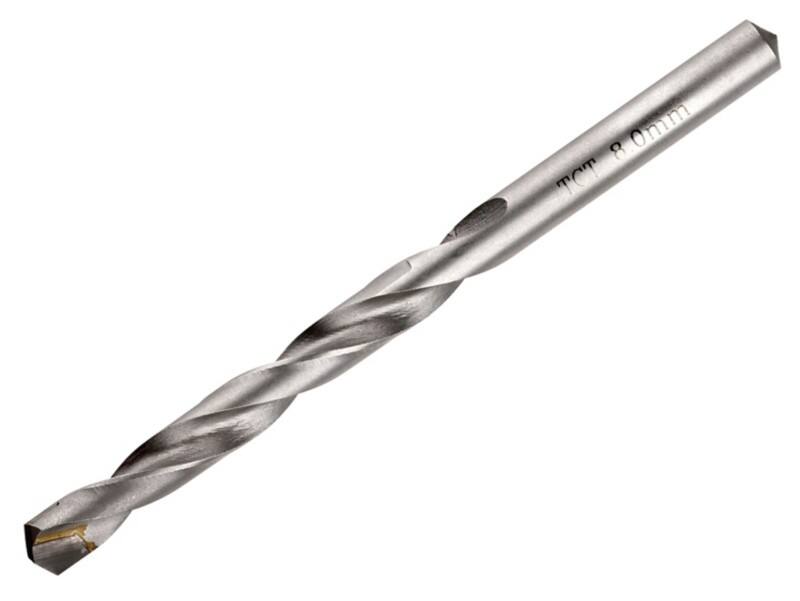 Irwin HSS TCT Tip Drill Bit 2.5mm OL:57mm WL:30mm