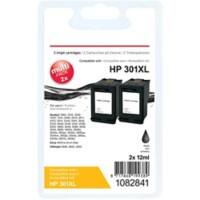 Viking 301XL Compatible HP Ink Cartridge J454AE Black Pack of 2 Duopack