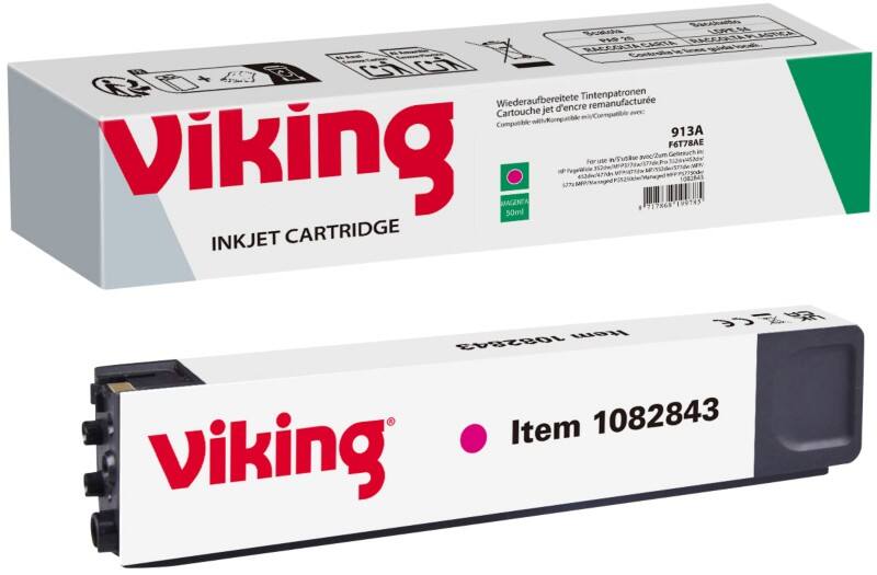 Viking 913A Compatible HP Ink Cartridge F6T78AE Magenta