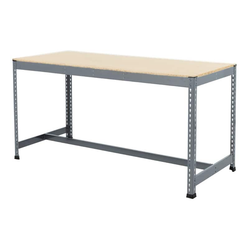 Bigdug Steel T-Bar Workbench Big400 with 1 Level 400 Kg 915 x 1525 x 760 mm