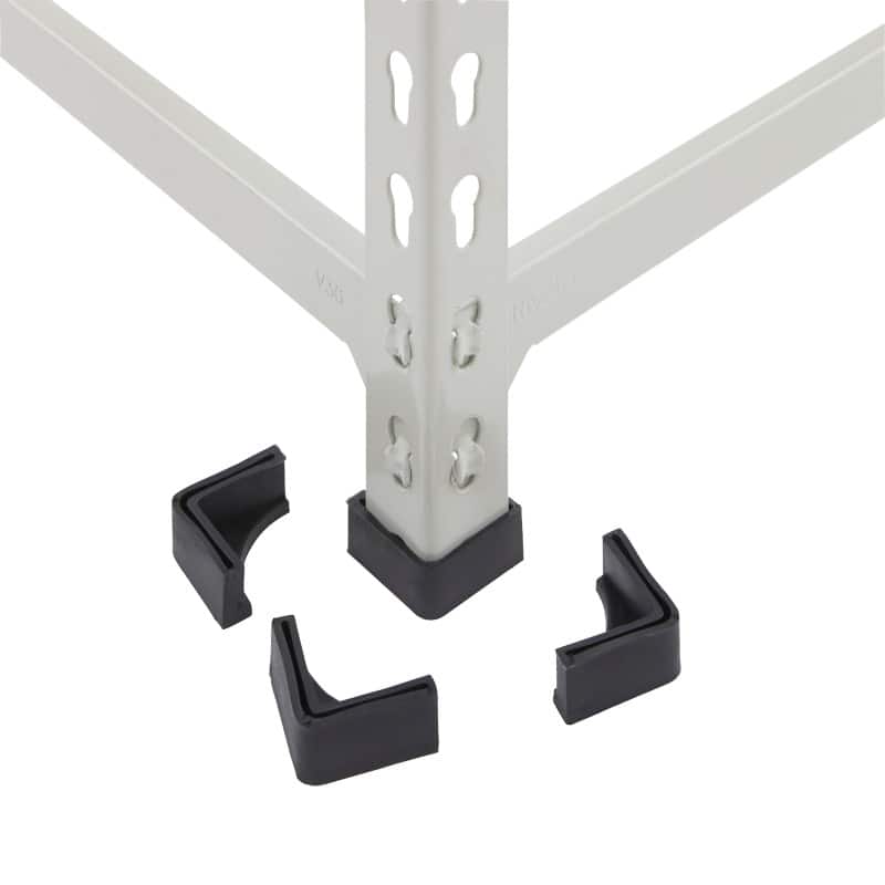 BiGDUG Shelving Unit 6 Shelves Chipboard, Steel 1,525 x 610 x 1,980 mm Grey