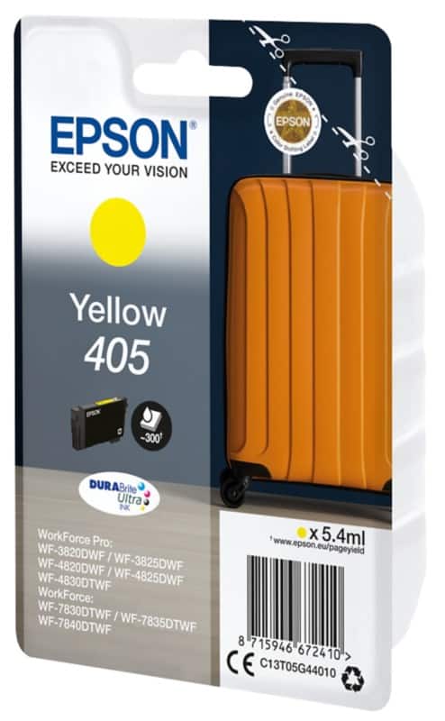 Epson 405 Original Ink Cartridge C13T05G440 Yellow