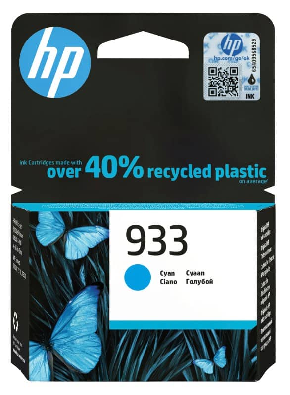 HP 933 Original Ink Cartridge CN058AE Cyan