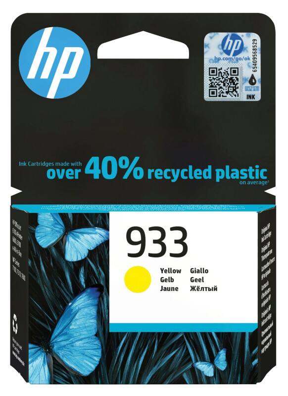 HP 933 Original Ink Cartridge CN060AE Yellow