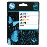 HP 903 Original Ink Cartridge 6ZC73AE Black, Cyan, Magenta, Yellow Pack of 4 Multipack